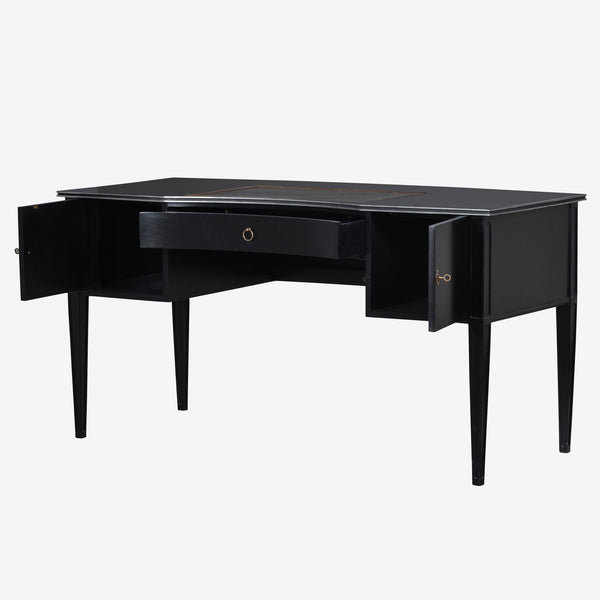 Executive Noir Mahogany Writing Desk