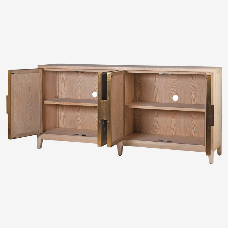 Golden Radiance Media Console