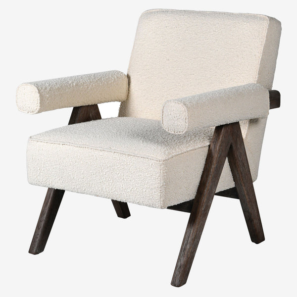 Natural Luxe Bouclé Armchair